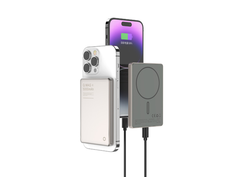 ビジネス風マグ安全超薄型マグネット無線充電宝超大容量携帯通用急速充電モバイル電源|undefined