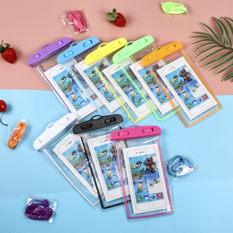 Mobile Phone Luminous Waterproof Bag Swimming Drifting Transparent Waterproof Protective Case Mobile Phone Underwater Photo Touchscreen Protective Bag Mobile Phone Luminous Waterproof Bag Swimming Drifting Transparent Waterproof Protective Case Mobile Phone Underwater Photo Touchscreen Protective Bag
