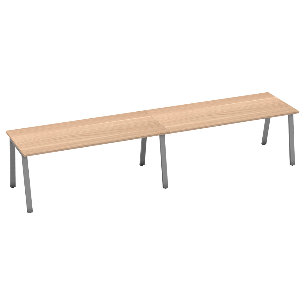 Mesa y silla de oficina de doble personal combinación simple mesa de oficina moderna pie de acero tarjeta larga estación de trabajo escritorio de computadora image 6