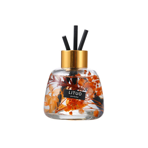Flower car perfume ornaments car perfume holder home bedroom car long-lasting essential oil fireless aromatherapy fragrance