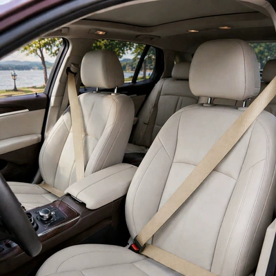 seatbelts support dropshipping and Car seat belt - beige