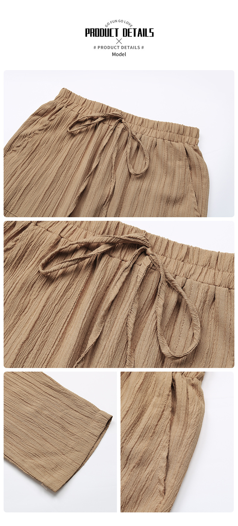 nye højtaljede bukser fritidsbukser casual kvinders plisserede damebukser_voghion.com