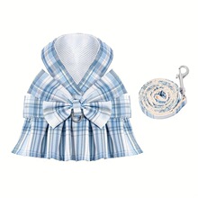 S 40951 Pet Plaid Vest Harness �����ر��� �羳ŷ������ѷ