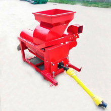 玉米脱粒机 4吨每小时产量拖拉机带打棒子机850型玉米扒皮脱粒一