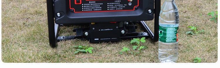 Variable frequency low-noise small gasoline generator 220V for home use, outdoor construction, portable, silent, electric start
