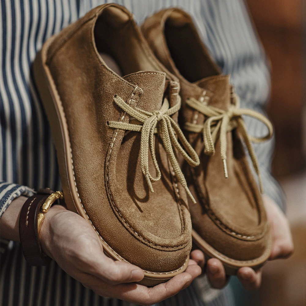 Обувь для кенгуру Mardon Mokasin мужская осень новый ретро повседневная обувь Lefu на мягкой подошве