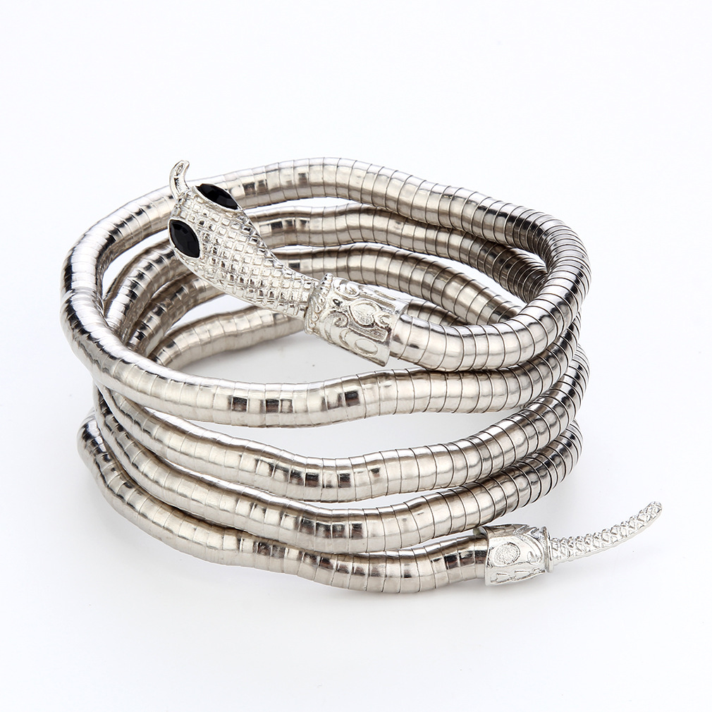 Unique Personality Twisted Snake Necklace INS Minimalist Style Niche Design Sense Hot Girl Dark Choker For Women And Men_voghion.com