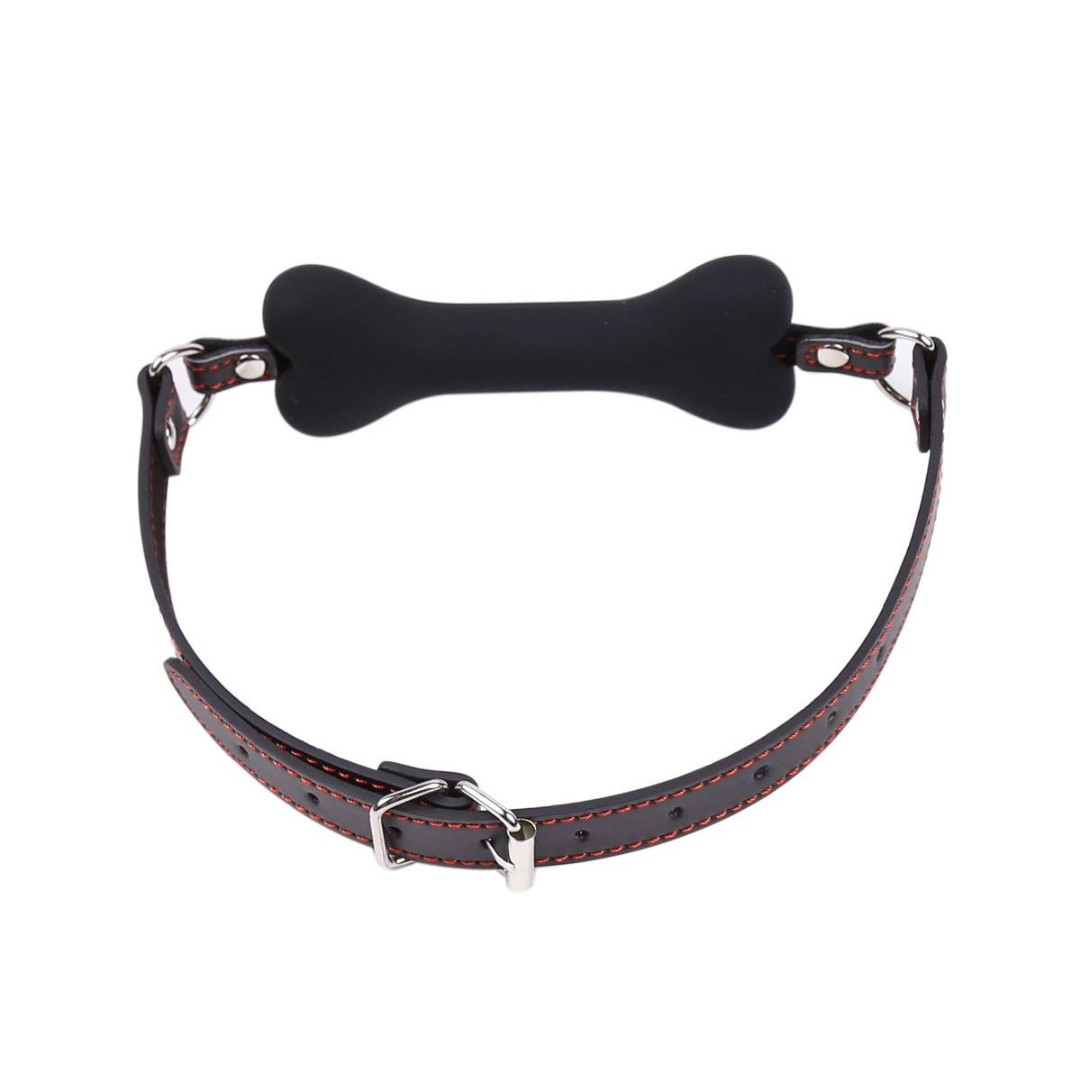 Cereza dulce dulce para adultos silicona hueso de perro boca de garra boca abertura masculina juguetes alternativos bolas de boca