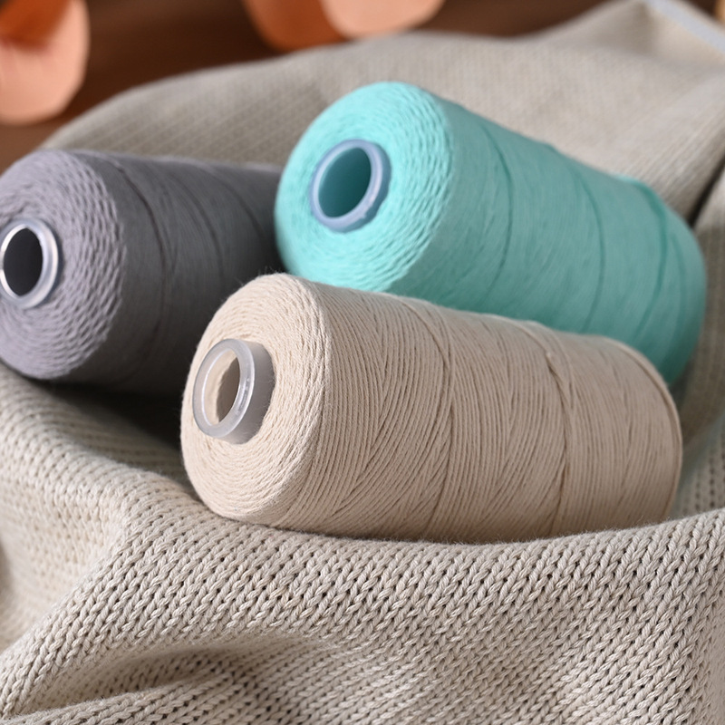 8-strand pure cotton yarn, 100 grams, multi-color, soft to the touch, suitable for knitting cardigans, blankets, and clothing, DIY, wholesale from manufacturer