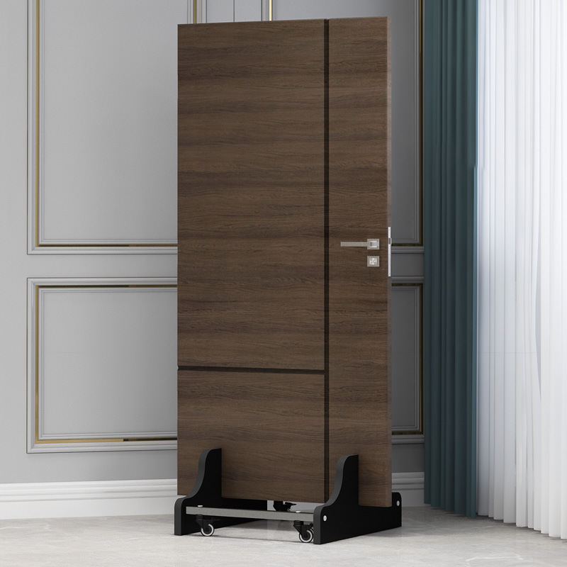 批发木门展示架实木门展架落地立式卫生间门样品展示架玻璃门架子