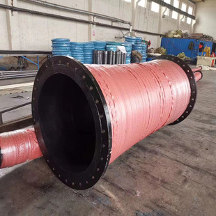 Rubber sand-absorbing steel wire 6 inch carbon-free rubber extrusion hot pressing high temperature resistant anti-static cloth steam sandblasting cement slurry pipe