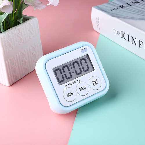Self-discipline timer, egg timer, kitchen reminder, student homework study countdown, mute with flashing light