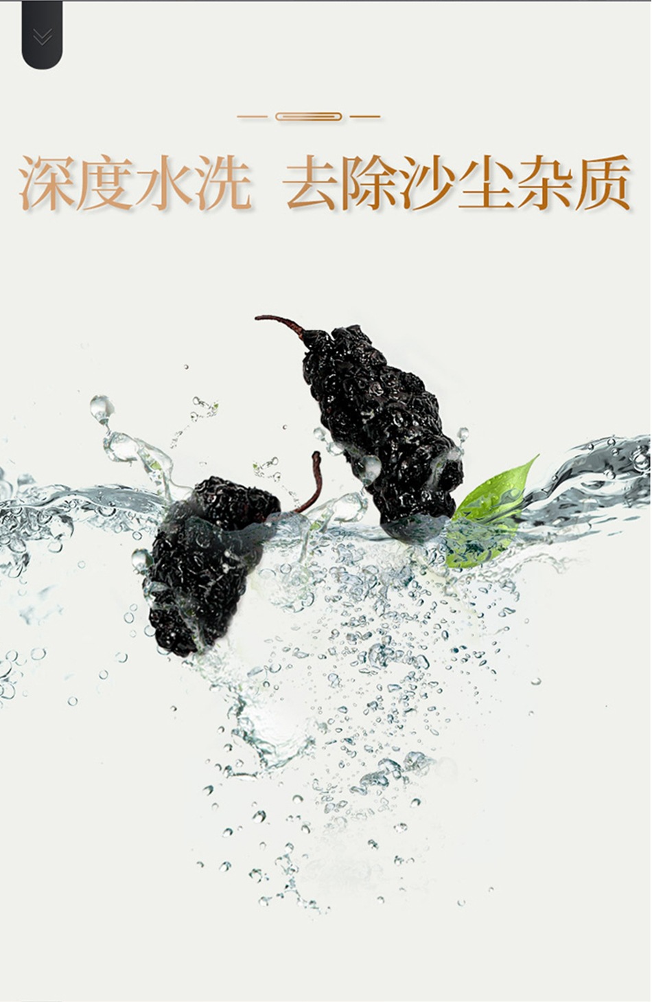 Dried Black Mulberry Fruit Sang Shen Zi 2024 New Crop Natural Herbal Snack and Tea Ingredient specifications