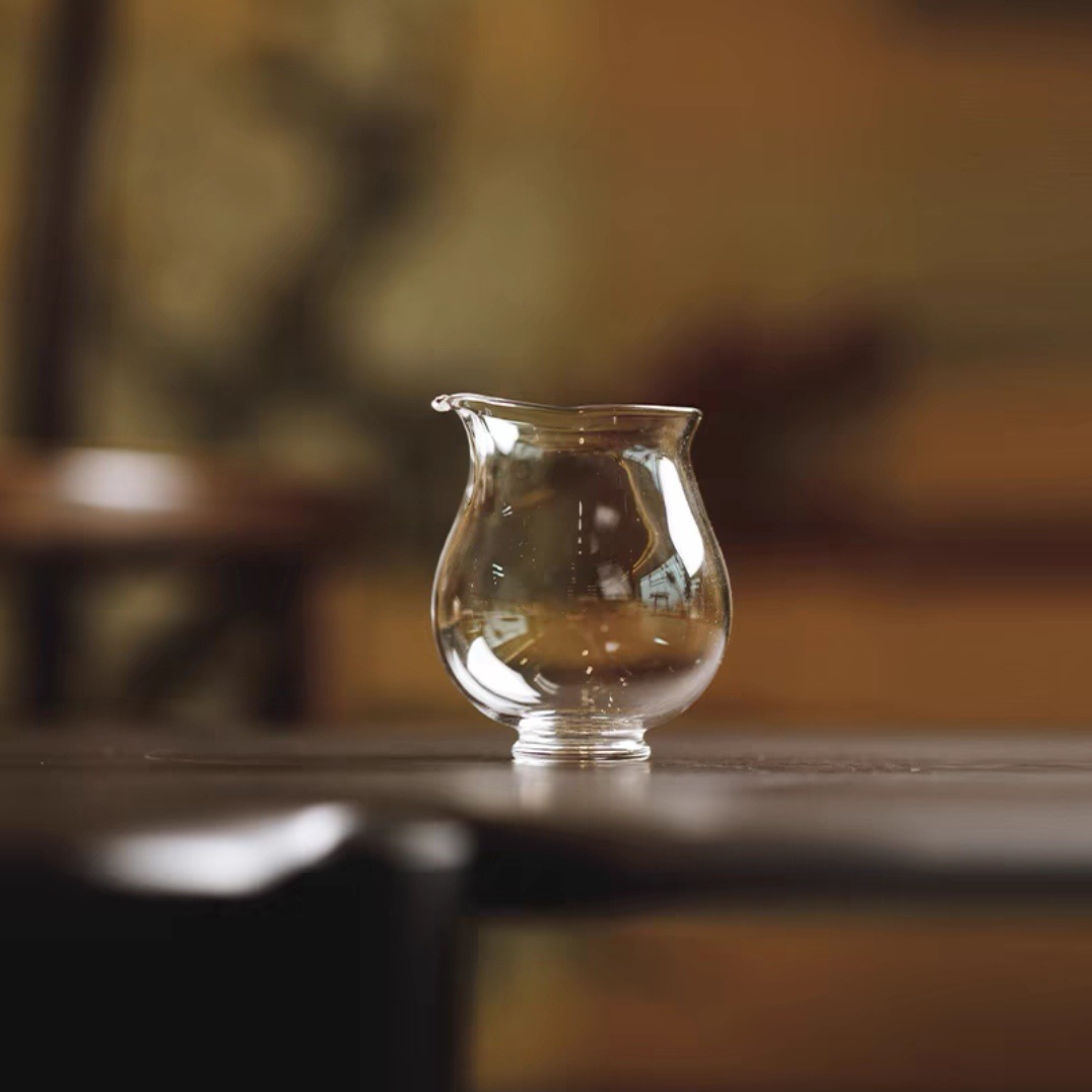 日式高硼硅玻璃公道杯小容量分茶器女性高颜值匀杯一人茶具茶海