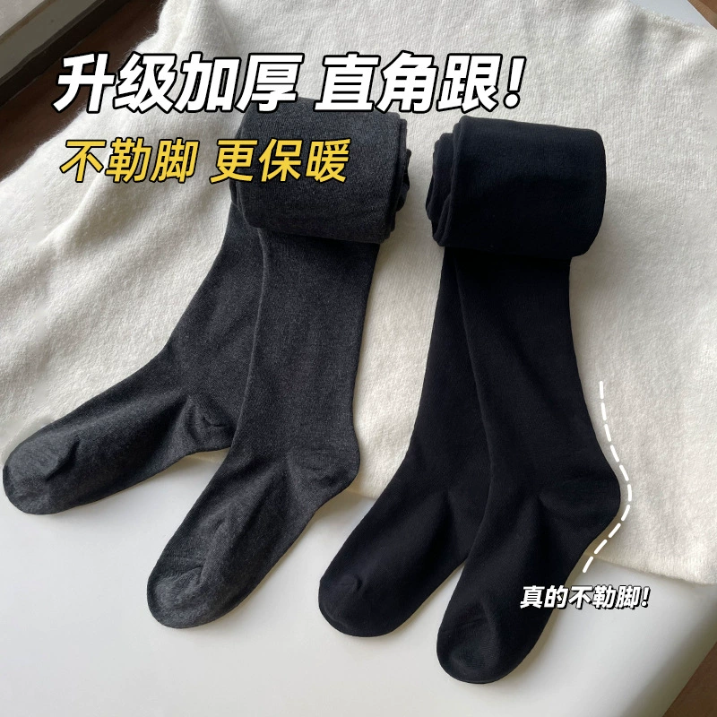 Серые бархатные толстые леггинсы теплые осенью и зимой