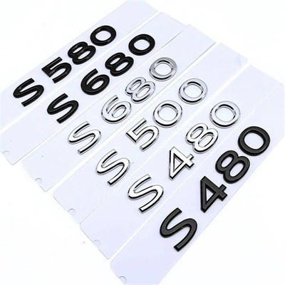 Car logo — displacement badge, and S680 modifications