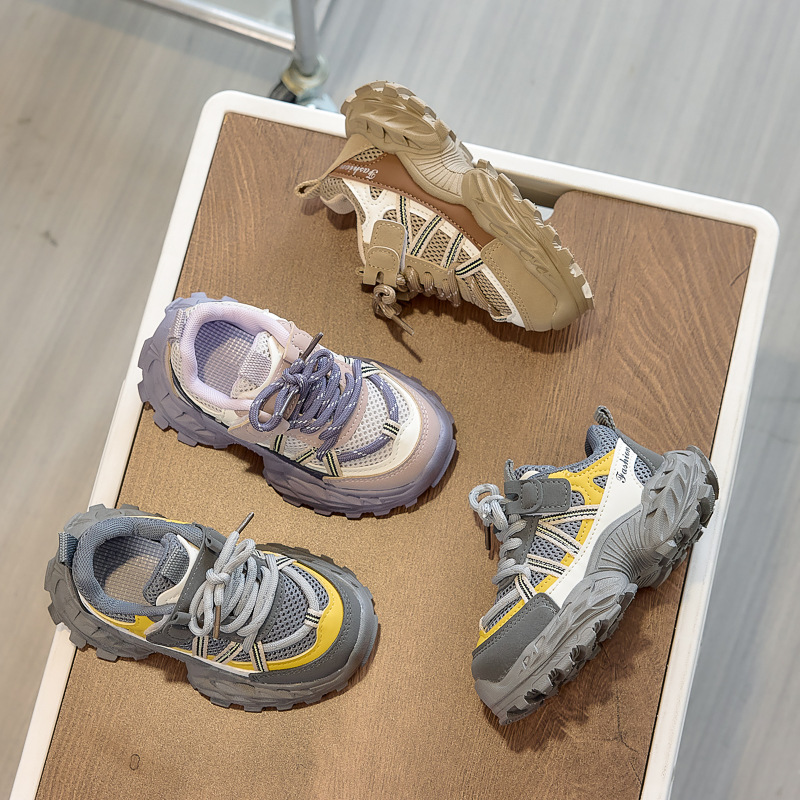 2026 primavera zapatos deportivos para niños, zapatos para padres, zapatos de correr antideslizantes, zapatos para niños, zapatos de protección ambiental transfronteriza, spot