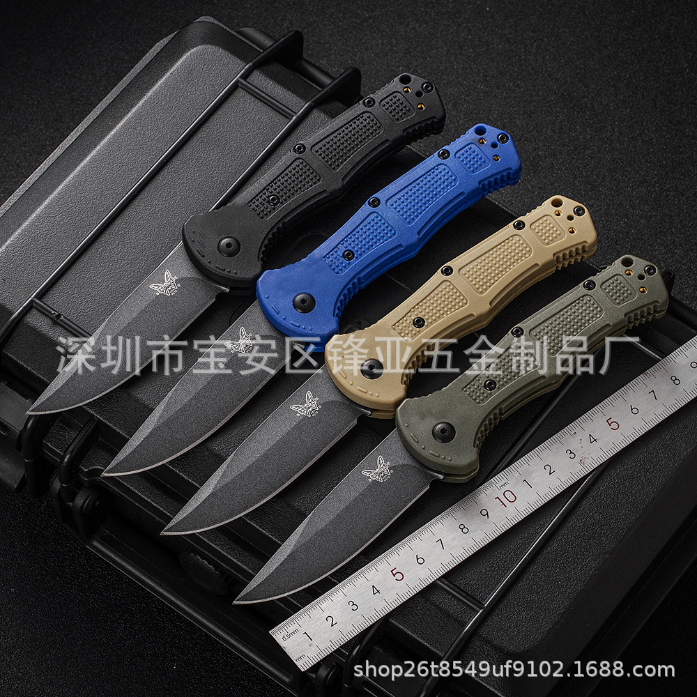 跨境热销高品质蝴蝶Benchmade BM 9570 9070 户外野营折叠刀