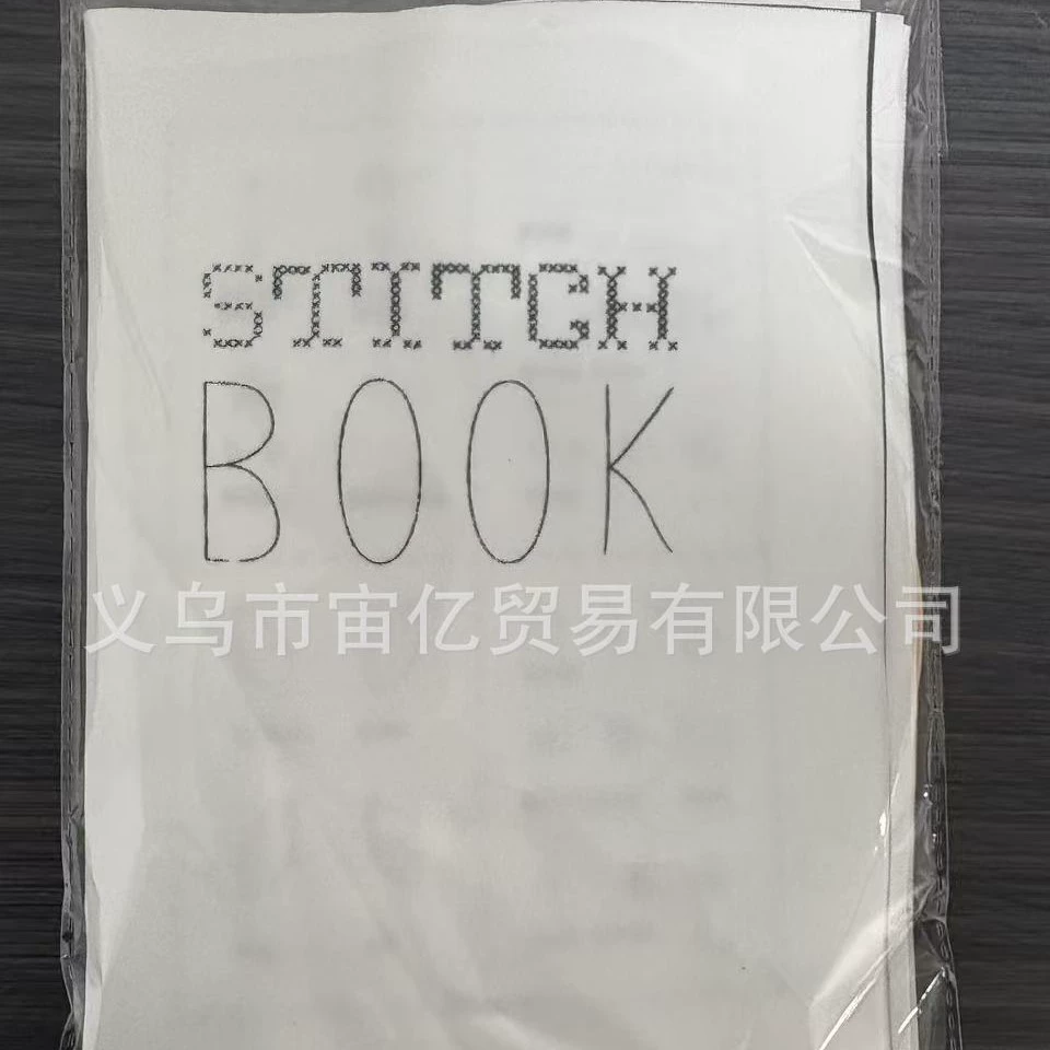 Переходная книга для стежка, игла и нитки, гибкая книга, игла и нитки, гибкая книга, лен, новые товары
