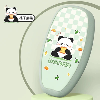 Electric car cushion: Yadea, Aima, Tailg, Luyuan Waterproof - plaid-panda-m-size