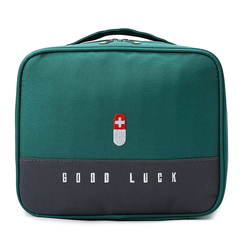 Bolsa de medicina portátil para viaje de negocios bolsa de medicina pequeña bolsa de primeros auxilios de emergencia al aire libre bolsa de almacenamiento de medicina en el hogar