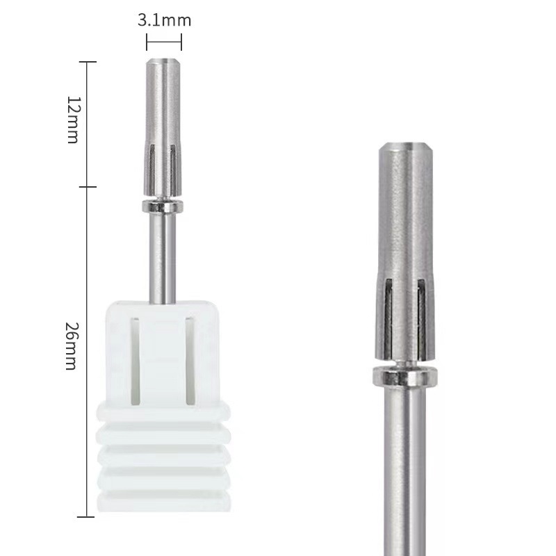 Amazon estilo caliente cabeza de lijado de uñas anillo de arena amoladora eléctrica anillo de arena de uñas caja de color funda de cojinete de montaje