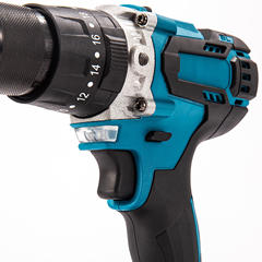 High-power 13mm three-function brushless impact drill, durable and long-lasting, handheld lithium battery drill, supports fast charging