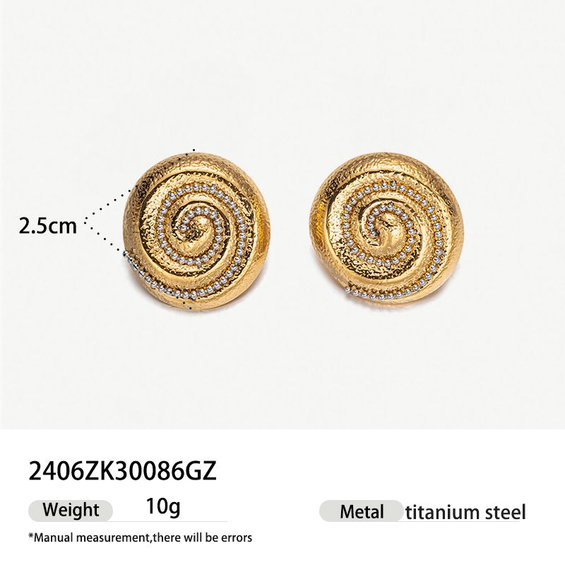 TENA Europa y América collar de acero inoxidable lujo ligero nicho oro y plata de dos colores mar playa viento conjunto de joyas productos de venta calientes