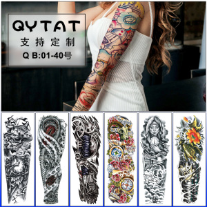 2pcs arm tattoo sticker for unisex covered with arm tattoo flower wholesale tattoo arm tattoo stickers