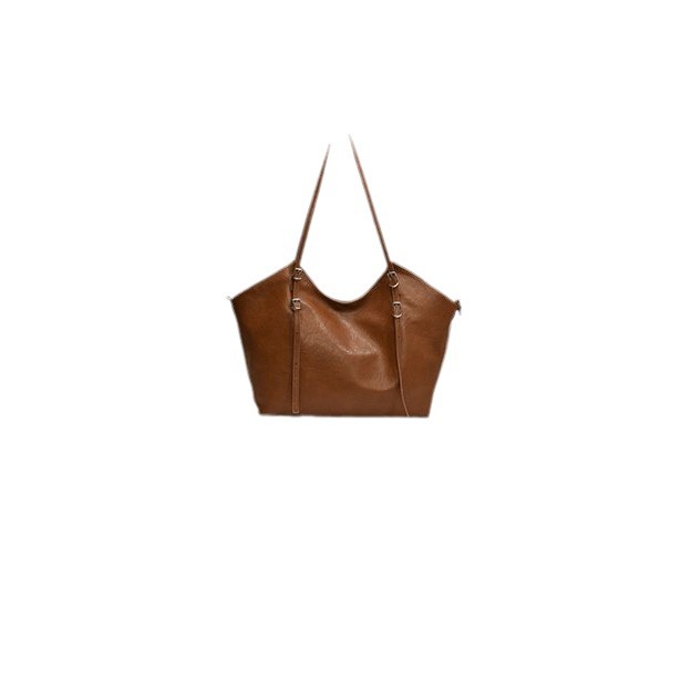 Light luxury, soft, and large capacity new fashionable single shoulder crossbody bag with underarm tote handle to_voghion.com