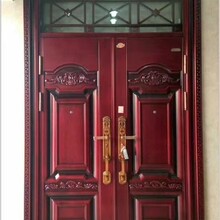 出口阿富汗甲级锌合金大门伊朗双开入户大门伊拉克进户大门