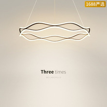 【严选】客厅吊灯2025年新款led北欧卧室轻奢环形意大利艺术主灯