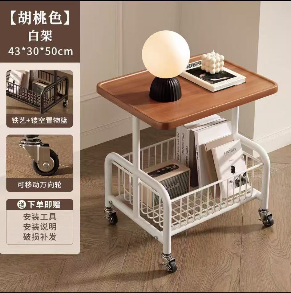 호두나무 색상 흡착 성형 패널 + 화이트 프레임