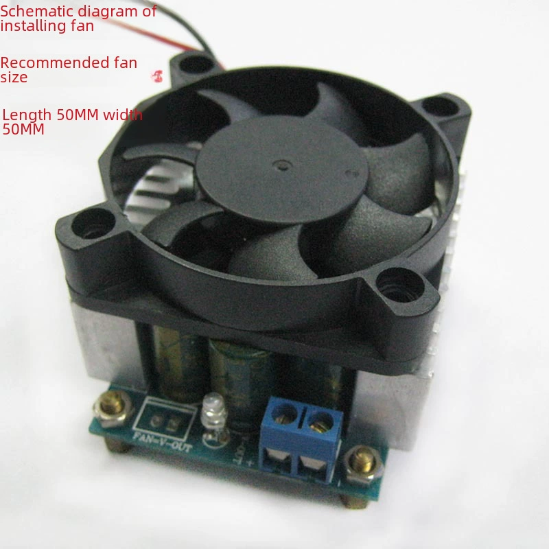 Adjustable DC‑DC Step‑Down Module, 4.5–40V to 1.3–35V, 10 A, Compact High‑Power