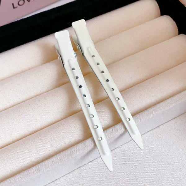 8# duckbill clip-white single