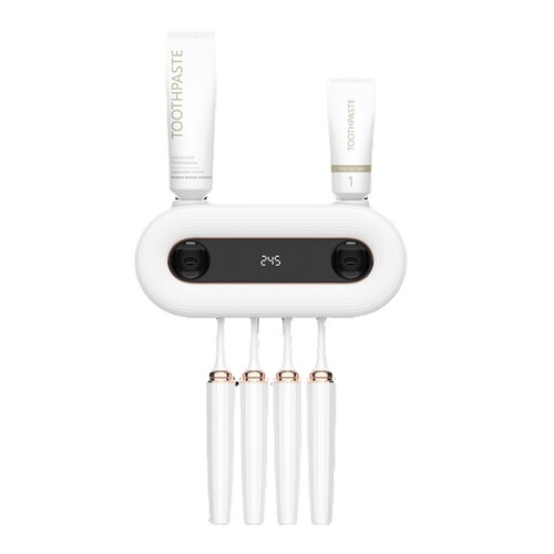 Smart toothbrush sterilizer Household ultraviolet UV sterilization toothbrush holder wall-mounted punch-free disinfection box manufacturer