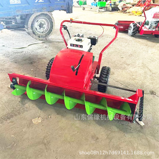 Gasoline 7 horsepower small property school snow blower multi-function snow blower high-power fuel snow blower