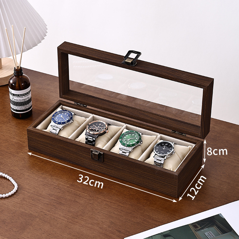 호두알갱이 내부 쌀시계 상자 [4자리]