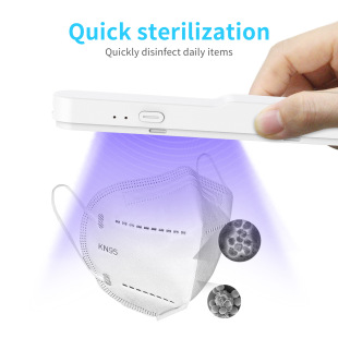 mask Disinfection Box UV Mini Portable Mouth and Nose mask Temporary Storage Holder Disinfection Storage Box Household