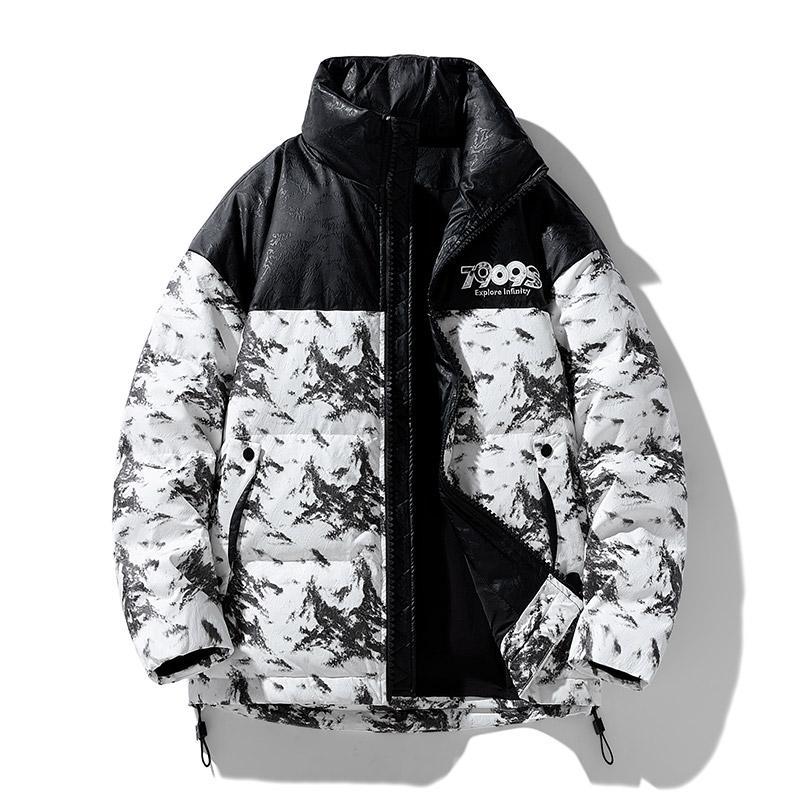 Travel winter fashionable camouflage windproof waterproof down…