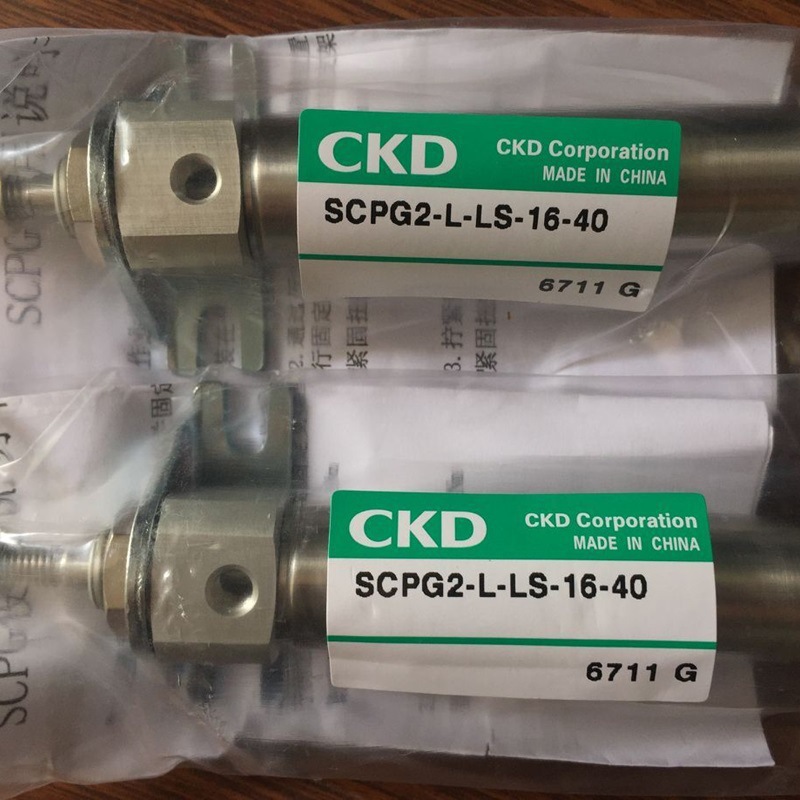 原装CKD气缸SCPG2-L-LS-16-40笔形气缸圆形气缸气缸气缸全新