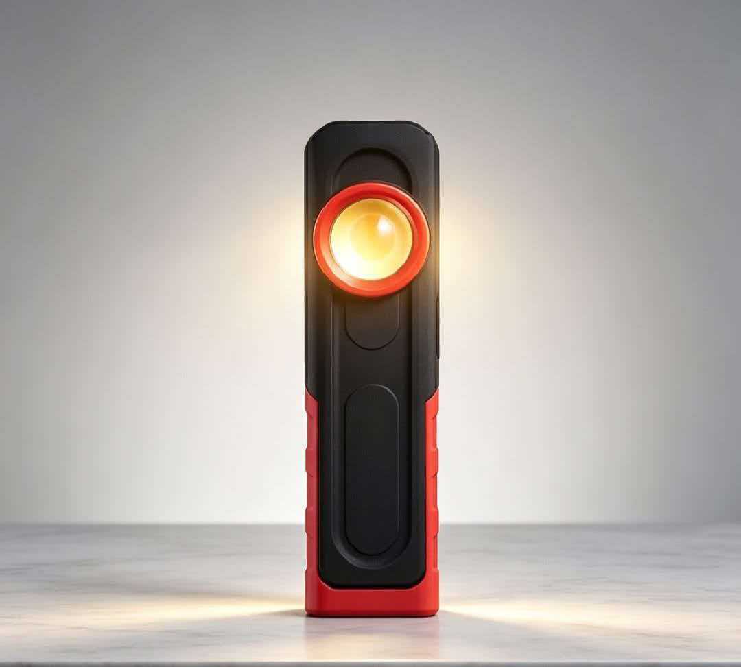 Car paint surface inspection light, magnetic handheld work light, three-color temperature auto repair auxiliary light