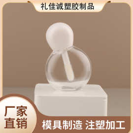 唇彩瓶斜放唇釉管新品歪头透明玻璃瓶塑料葫芦造型厂家批发包材
