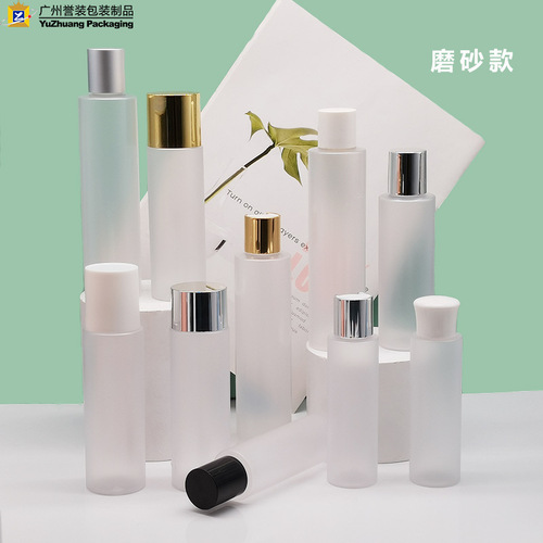 24-tooth Qianqiu cover aluminum emulsion bottle, refreshing essence body lotion cosmetic packaging repackaging bottle