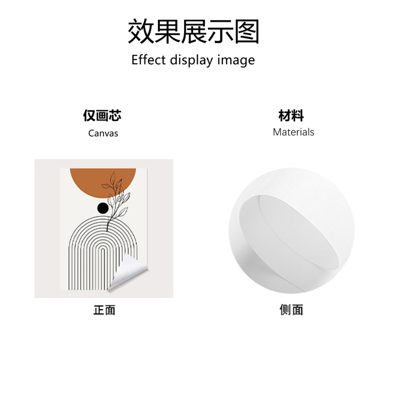 复古莫奈梵高文艺风帆布画世界名画客厅背景挂画走廊玄关装饰画|undefined