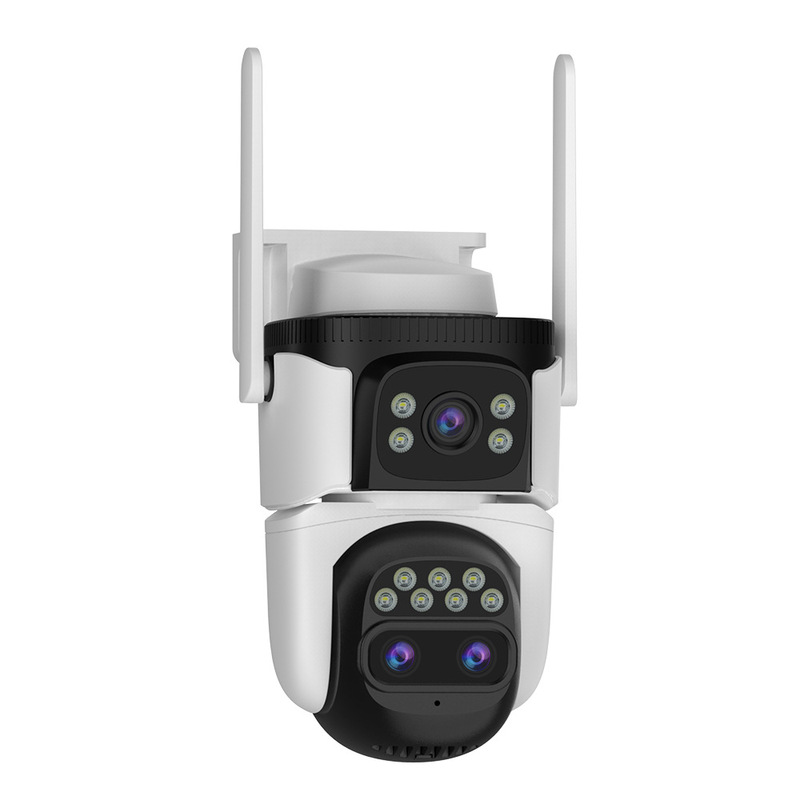 セキュリティ 4 シーン屋外監視カメラ 360 度ナイトビジョンワイヤレスモニター屋外 HD カメラ|undefined
