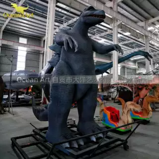 玻璃钢雕塑 仿真机模  大型动漫IP定制厂家 机模工厂