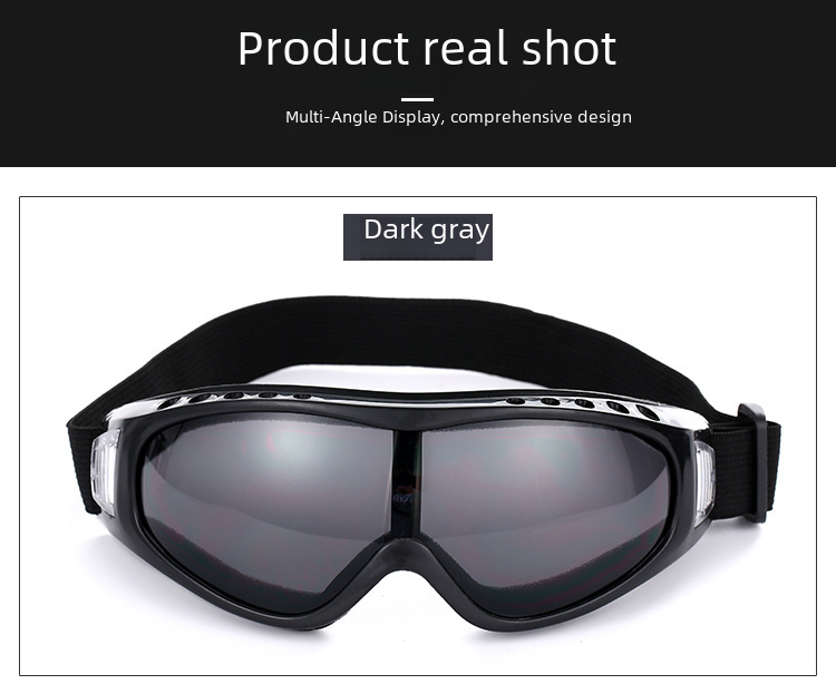 Outdoor goggles Motorcycle riding sports goggles windstorm fans tactical equipment ski glasses_voghion.com