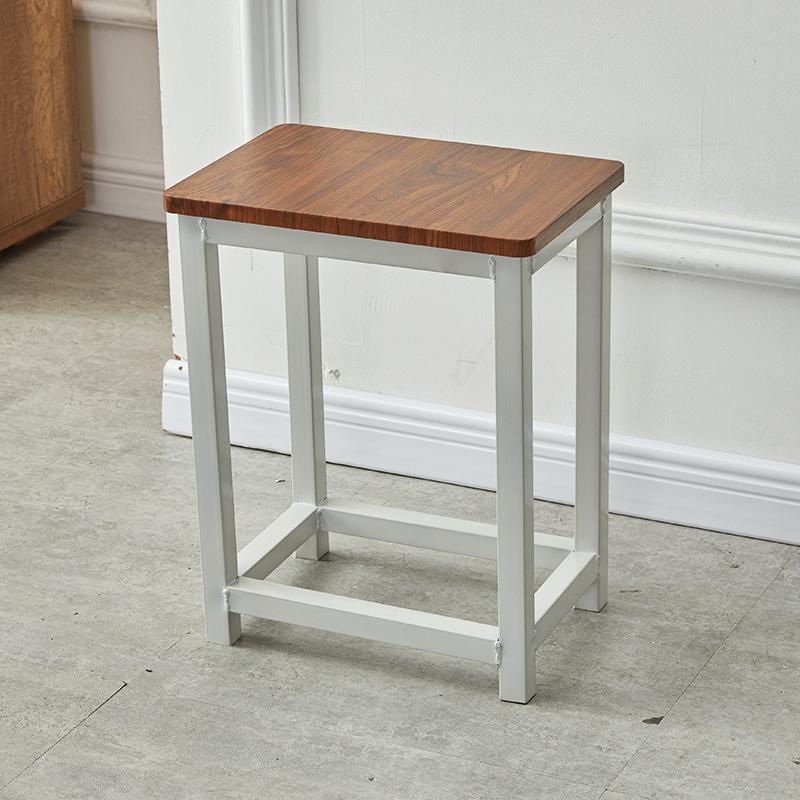Taburetes de silla gruesa para estudiantes adultos taburetes altos para reuniones de dormitorio capacitación taburetes de comedor taburetes de color simple