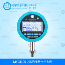 絕壓數字壓力表6位數顯帶通訊接口壓力計標准器高精度真空壓力計